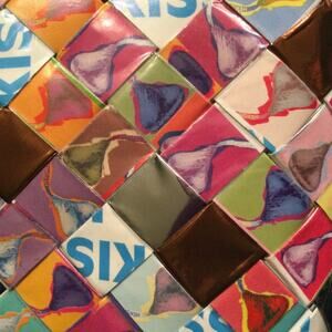 Vintage Y2K Hershey’s Kisses Wristlet Clutch Bag